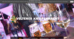 Desktop Screenshot of kneipennacht-velten.de
